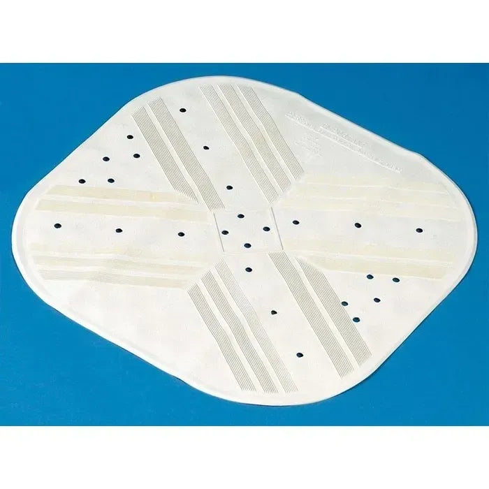 Shower Mat, 555mm Square, White