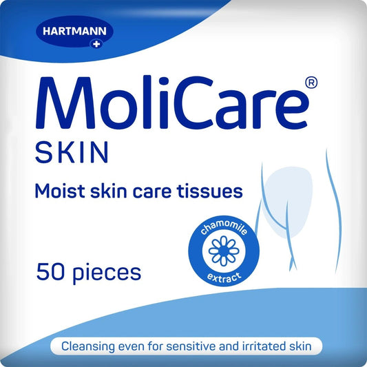 MoliCare Skin - Moist skin care tissues - 50 pieces
