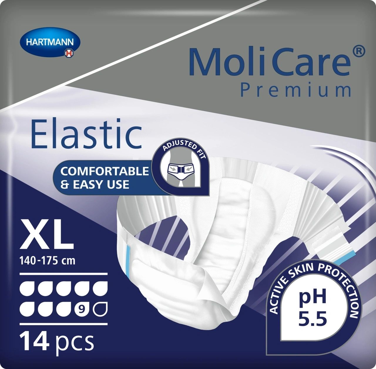 MoliCare - Premium Elastic Slip - 9 Drops