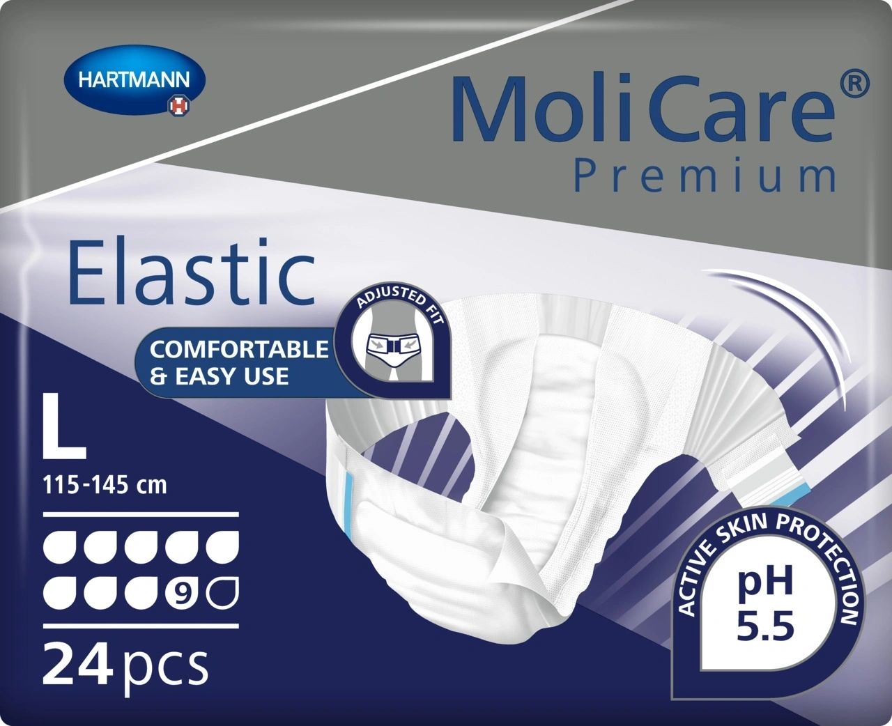 MoliCare - Premium Elastic Slip - 9 Drops