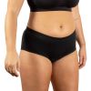 Conni Ladies Active Black Underwear - Leak Proof