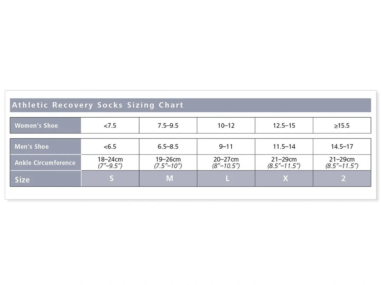Athletic Recovery Socks CI.1 Calf Unisex